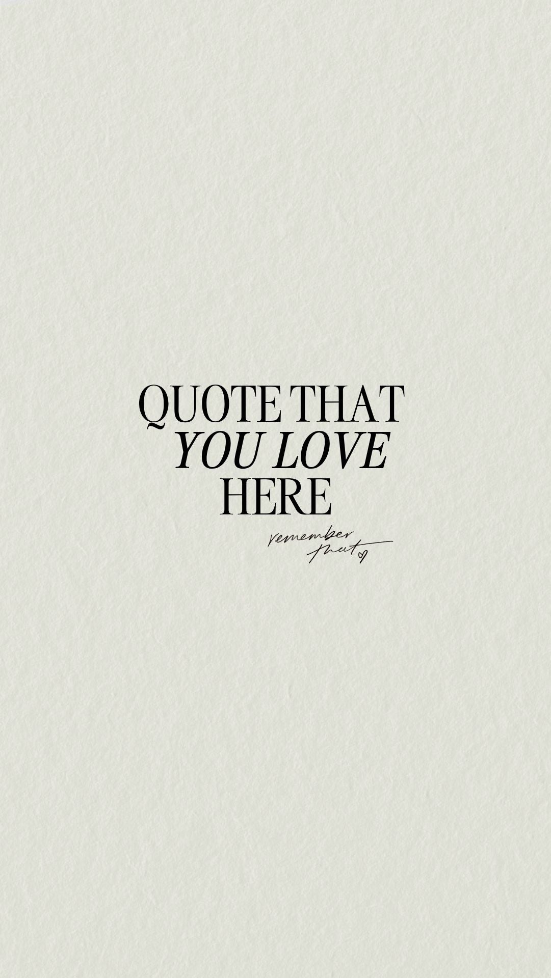CANVA quote template