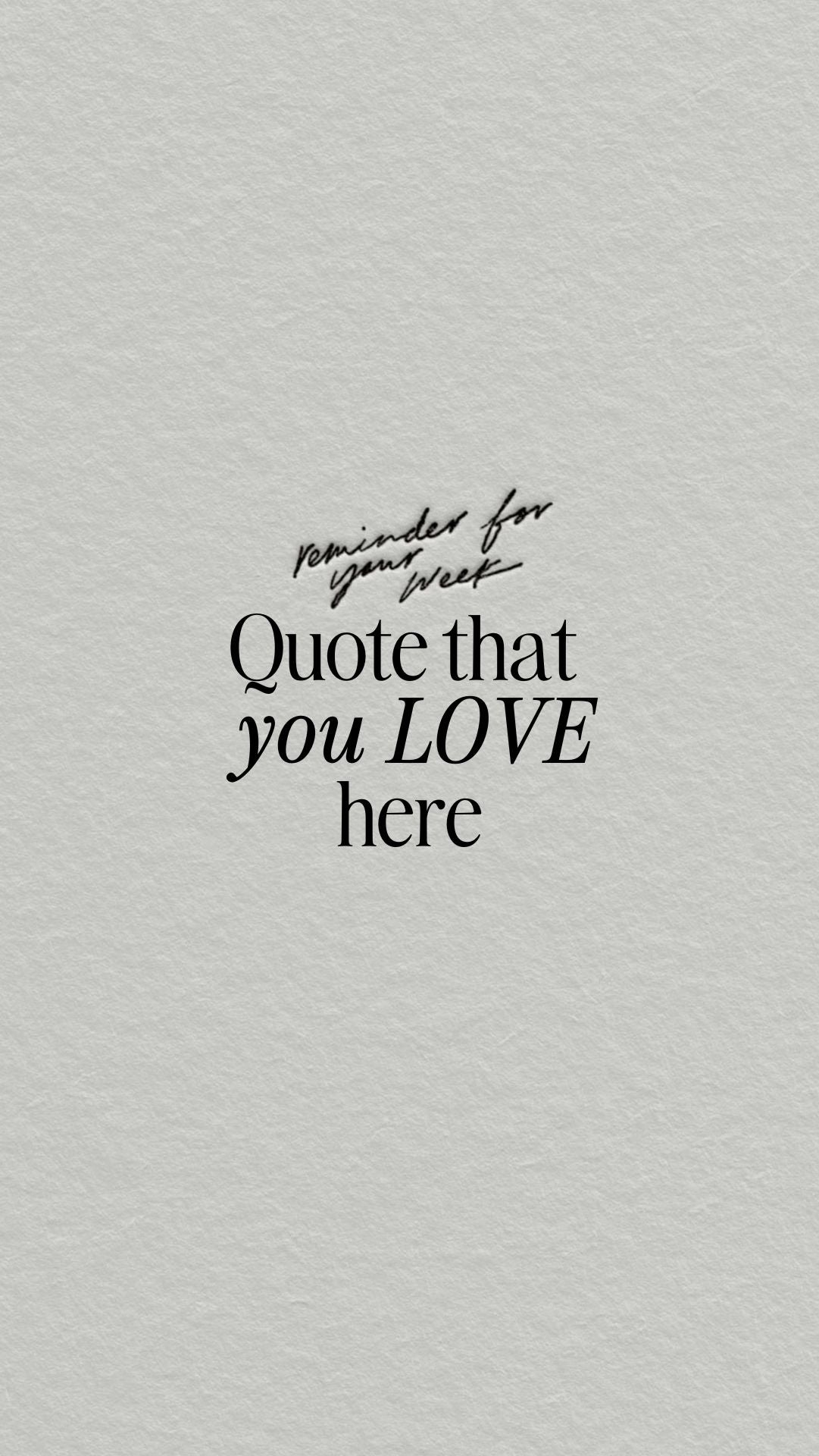 CANVA quote template