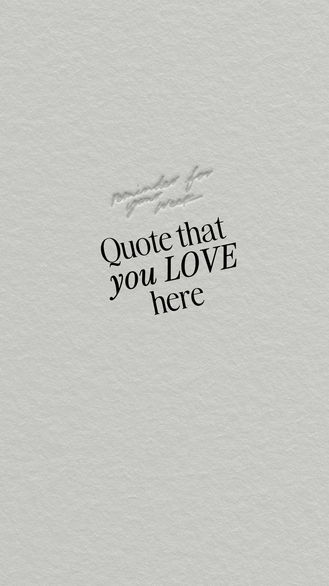 CANVA quote template