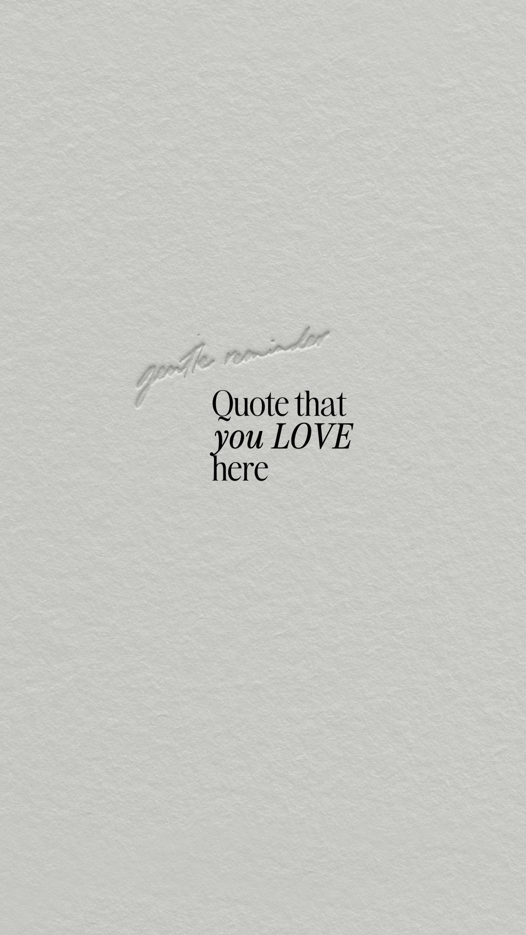 CANVA quote template