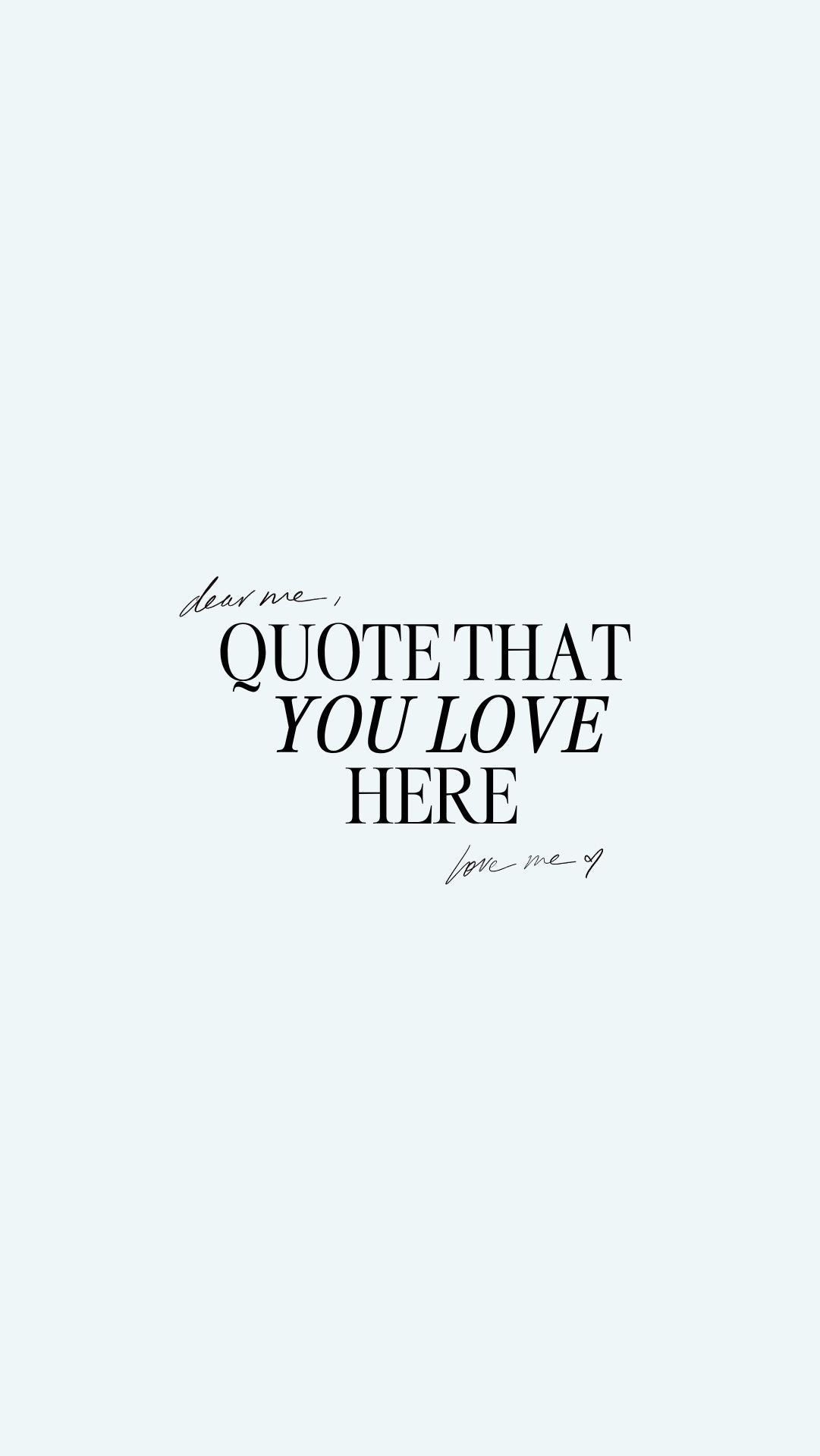 CANVA quote template