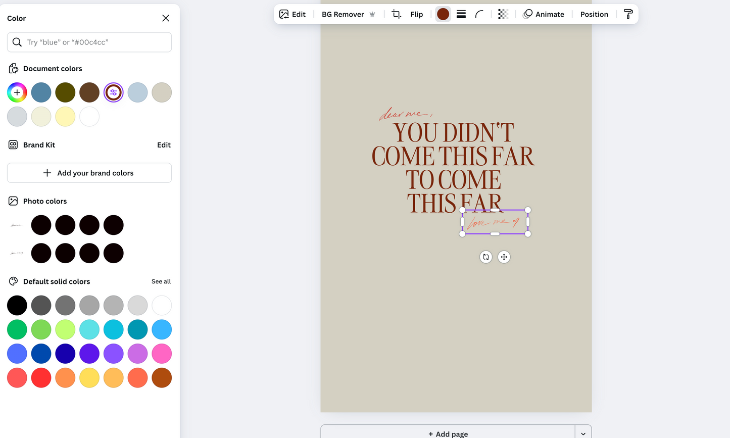 CANVA quote template