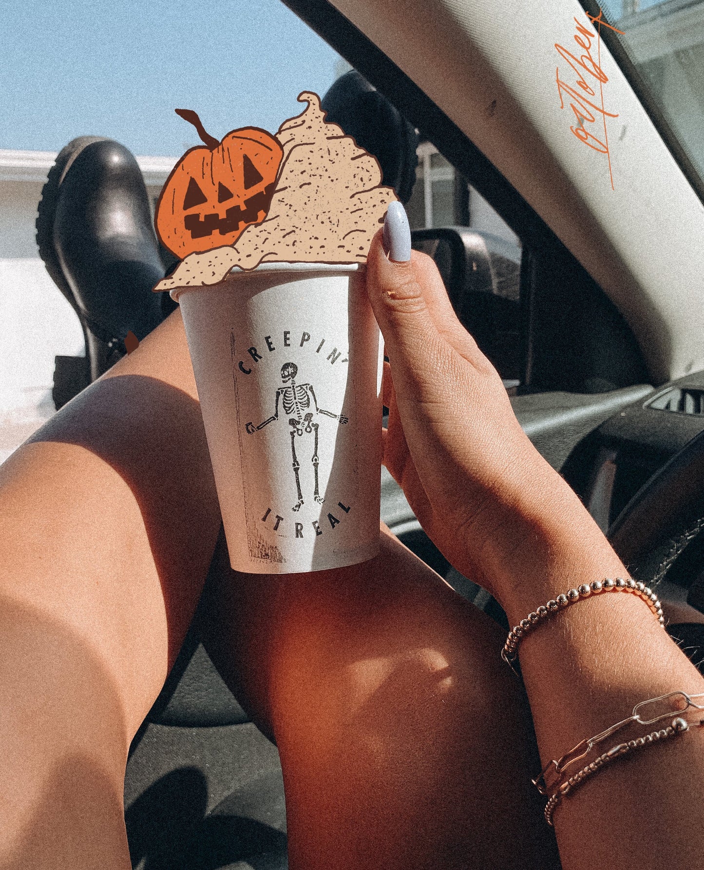 35 Fall 1.0 Hand Lettered PNGs for IG stories, collages etc!