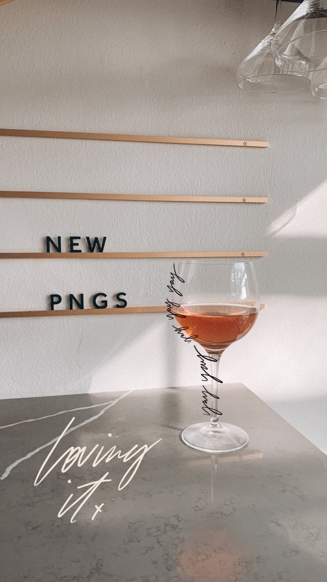 42 Hand Lettered PNGs for IG stories, collages etc!