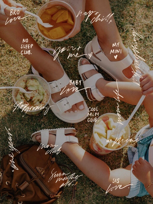 30 MAMA Hand Lettered PNGs for IG stories, collages etc!