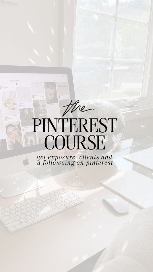 THE PINTEREST COURSE